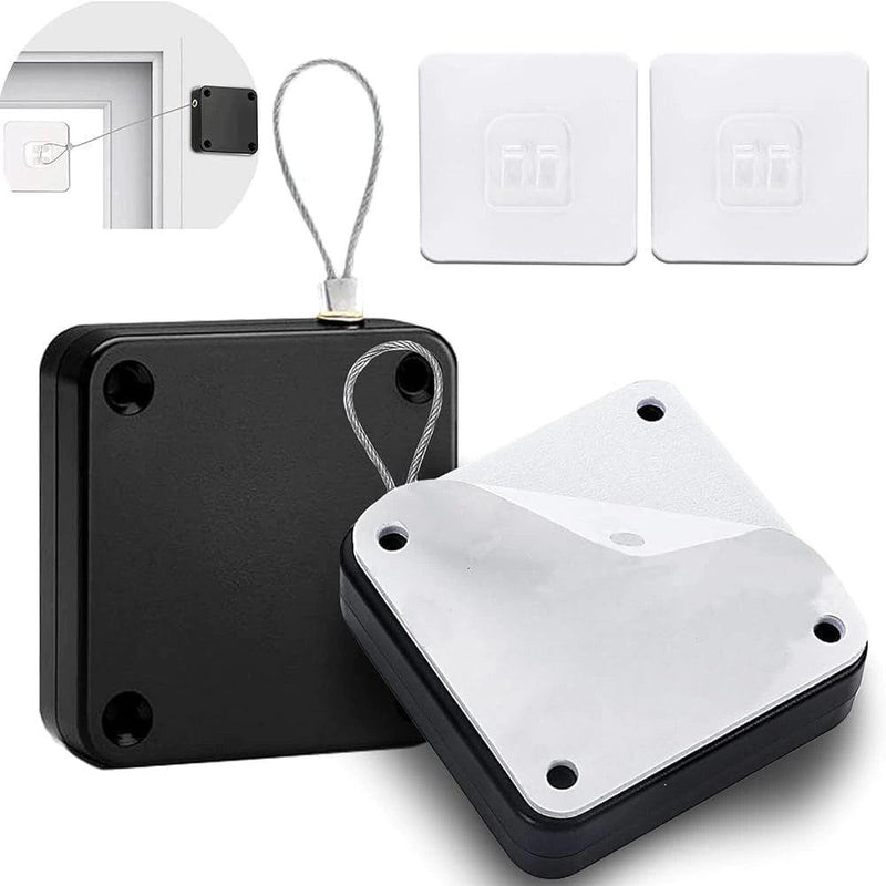 Fechador de Portas automático SEM FUROS na Parede