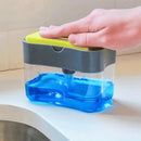 Dispenser Dosador para Detergente 2 em 1 com Esponja