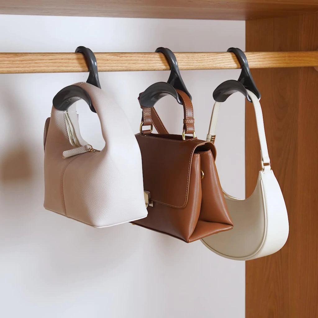 Kit 3 Cabides para Bolsas Organizador de acessórios