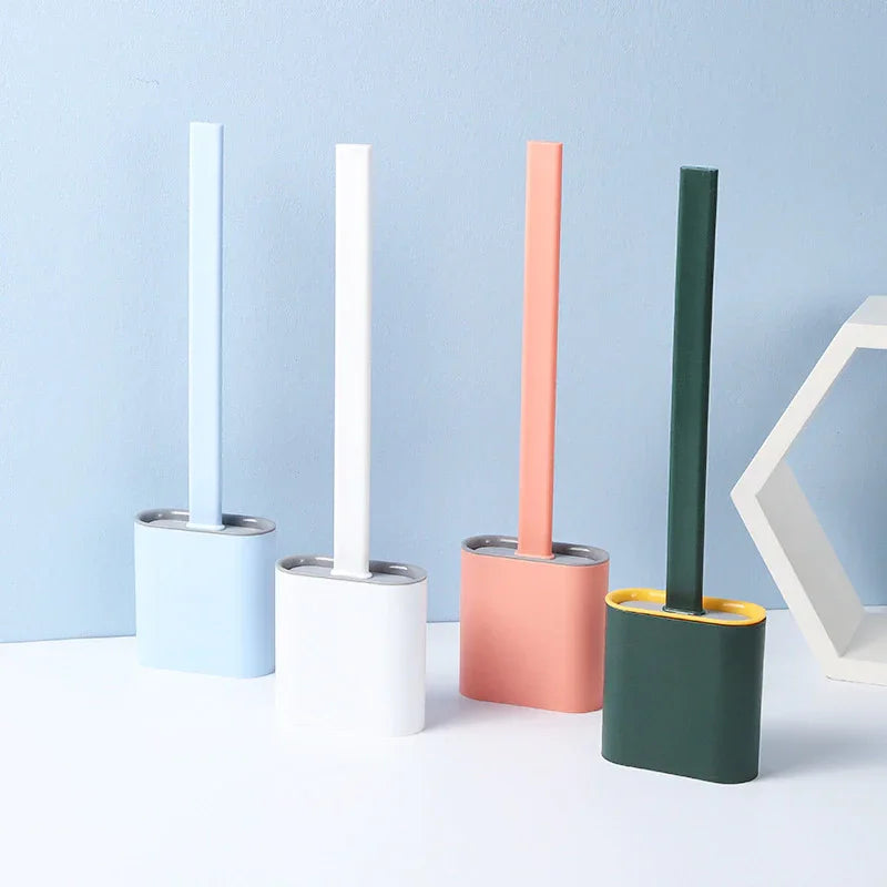 Escova sanitária com cerdas em silicone Alcança Cantos