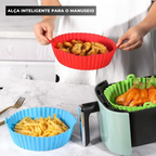 Kit 5 Formas de Silicone Air Fryer e Microondas