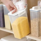 Potes Herméticos Com Medidor Integrado Para Alimentos e Condimentos