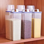 Potes Herméticos Com Medidor Integrado Para Alimentos e Condimentos