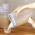 Potes Herméticos Com Medidor Integrado Para Alimentos e Condimentos