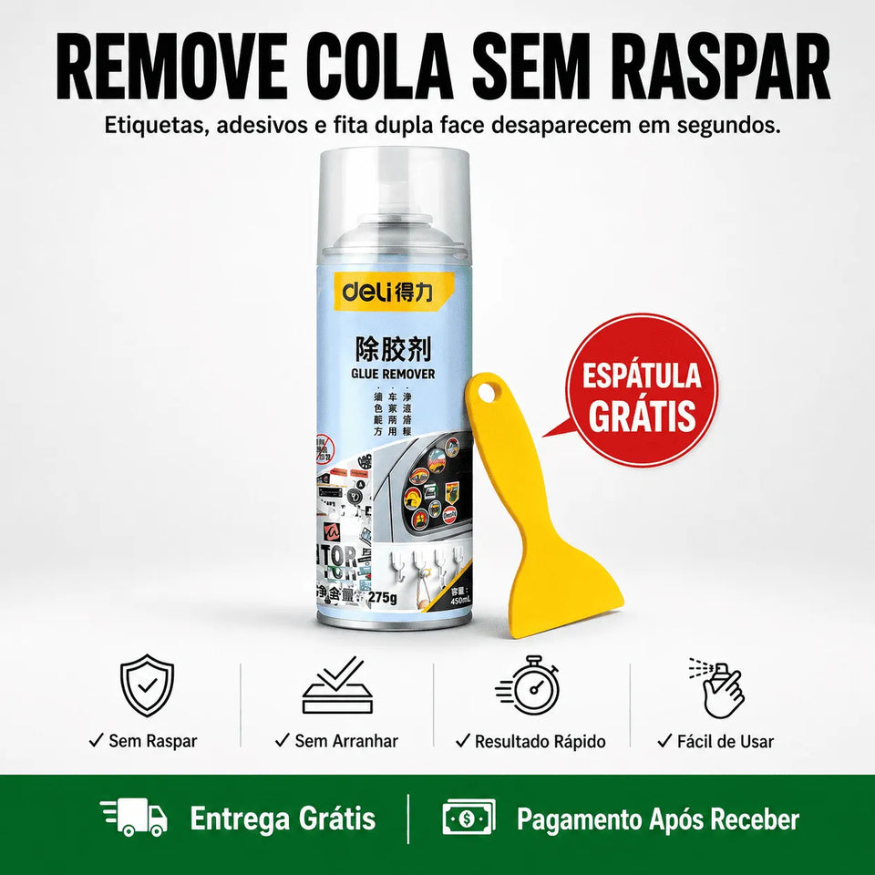 Spray remove cola