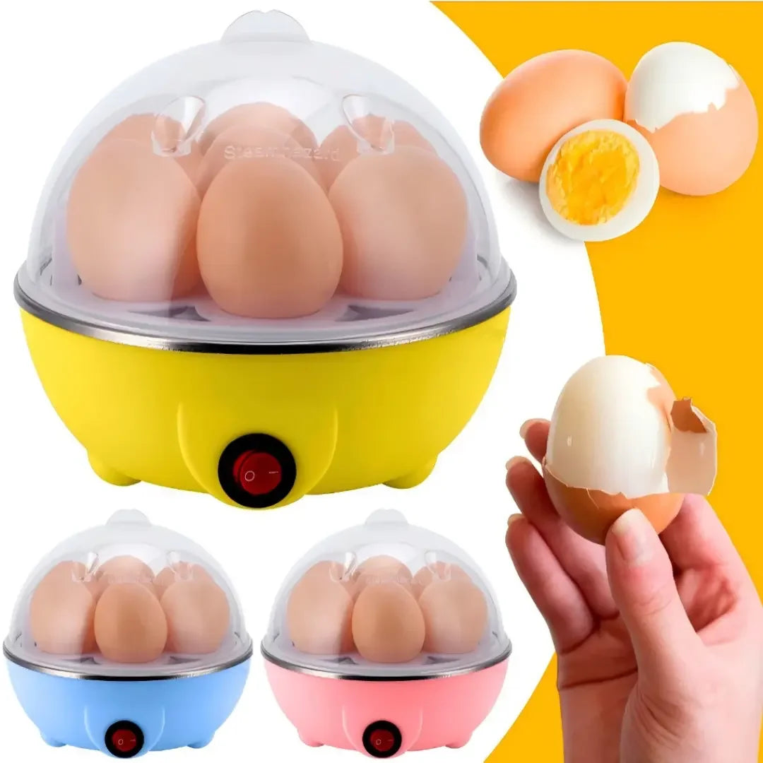 Cozedor Elétrico de Ovos e Legumes Multifuncional