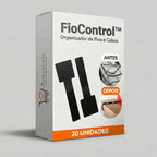 kit 20 FioControl™ – Organizador Inteligente de Cabos