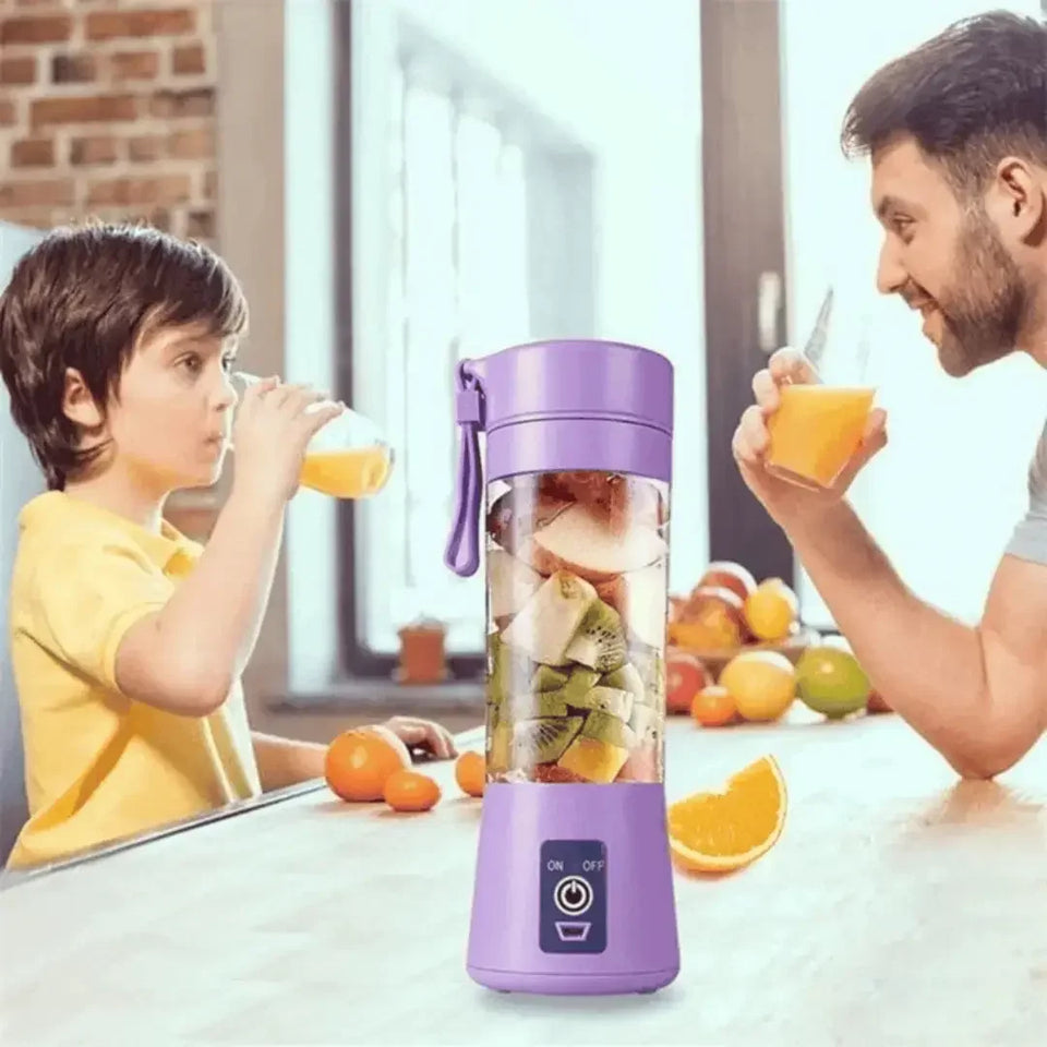 Mini Liquidificador Portátil USB Recarregável