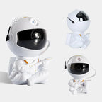 Luminária Astronauta Projetor de Galáxia Led