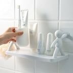 Prateleira FixaFácil: Suporte Adesivo Inteligente para Cozinha, Banheiro e Quarto