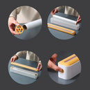 Cortador Dispenser Magnético de Plástico Filme Papel Alumínio/Filme