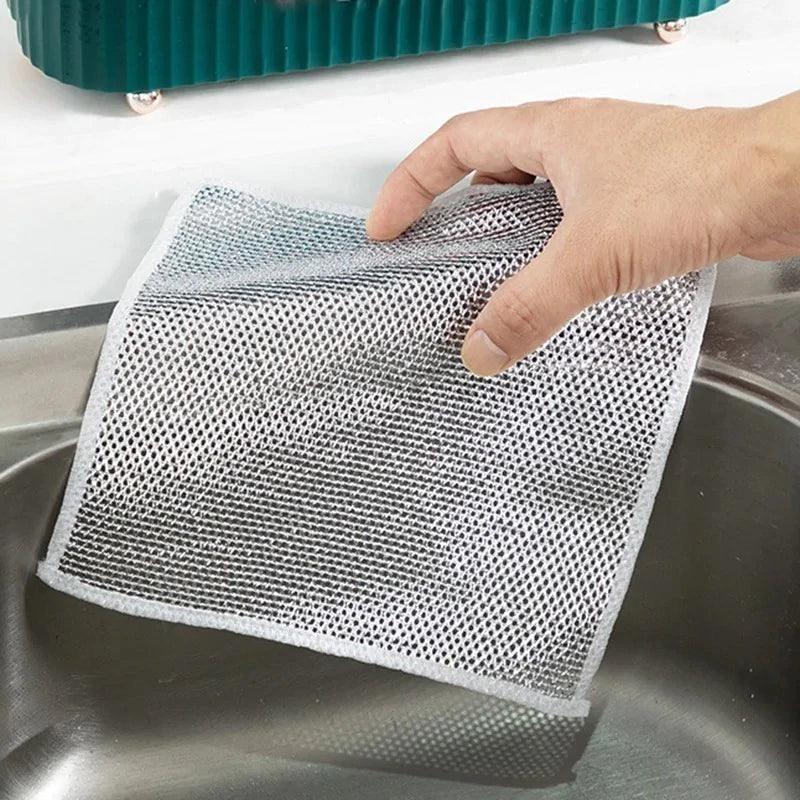CleanMax - Kit 2 Pano de Aço Inox
