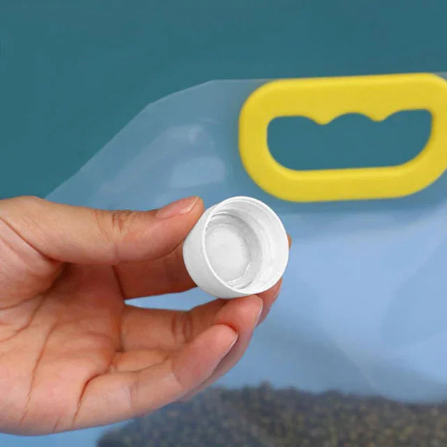 Kit 5 Sacos Smart - Armazenar Alimentos com Tampa Dispenser