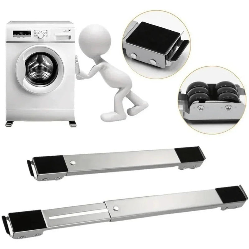 Suporte Para Pesos Com Rodinhas Ajustáveis