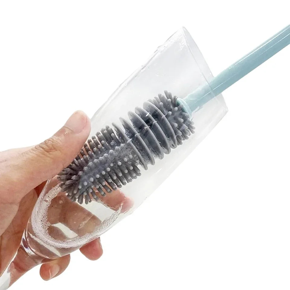 SiliPro - Escova para Garrafa Copos e Vasos fundos