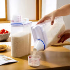 Potes Herméticos Com Medidor Integrado Para Alimentos e Condimentos