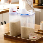 Potes Herméticos Com Medidor Integrado Para Alimentos e Condimentos